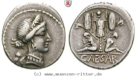 Klicken Sie auf das Bild um es auf Ihrem Rechner zu speichern caius-iulius-caesar-denar/82158.jpg