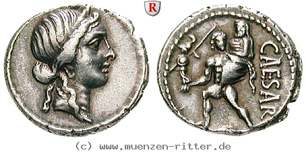 Klicken Sie auf das Bild um es auf Ihrem Rechner zu speichern caius-iulius-caesar-denar/83286.jpg