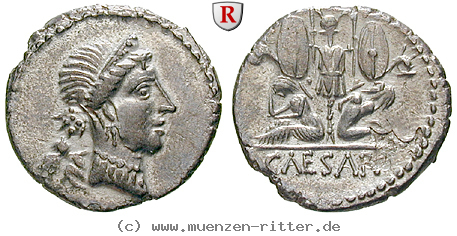 Klicken Sie auf das Bild um es auf Ihrem Rechner zu speichern caius-iulius-caesar-denar/83485.jpg