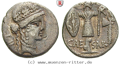 Klicken Sie auf das Bild um es auf Ihrem Rechner zu speichern caius-iulius-caesar-denar/95640.jpg