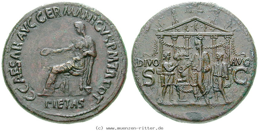 Klicken Sie auf das Bild um es auf Ihrem Rechner zu speichern caligula-sesterz/21375.jpg
