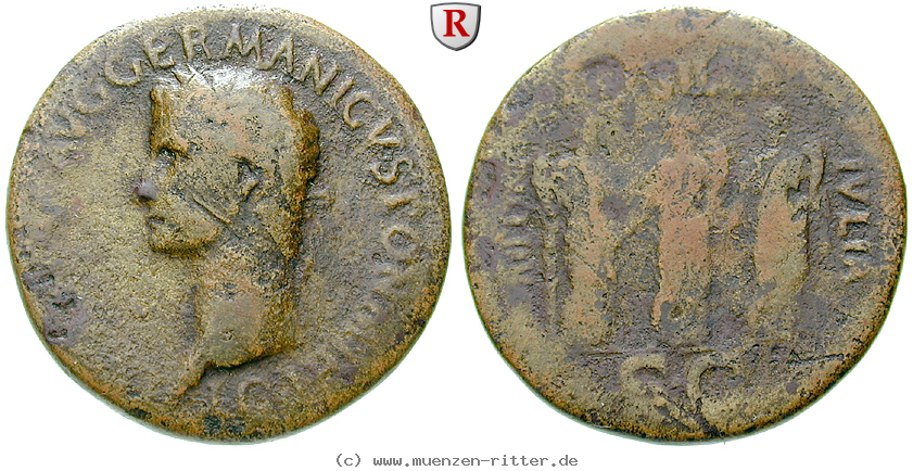 Klicken Sie auf das Bild um es auf Ihrem Rechner zu speichern caligula-sesterz/46490.jpg