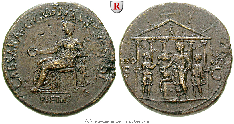 Klicken Sie auf das Bild um es auf Ihrem Rechner zu speichern caligula-sesterz/51903.jpg
