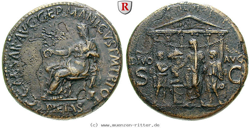 Klicken Sie auf das Bild um es auf Ihrem Rechner zu speichern caligula-sesterz/94217.jpg