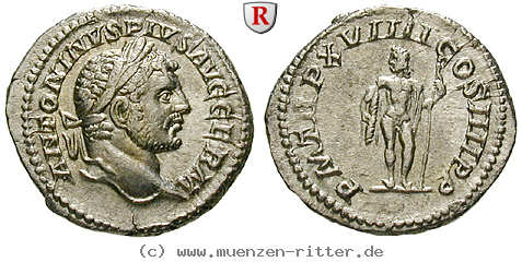 Klicken Sie auf das Bild um es auf Ihrem Rechner zu speichern caracalla-denar/101835.jpg