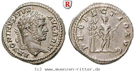 Klicken Sie auf das Bild um es auf Ihrem Rechner zu speichern caracalla-denar/18685.jpg