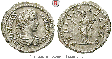Klicken Sie auf das Bild um es auf Ihrem Rechner zu speichern caracalla-denar/40537.jpg