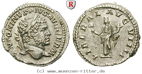 Klicken Sie auf das Bild um es auf Ihrem Rechner zu speichern caracalla-denar/40542.jpg