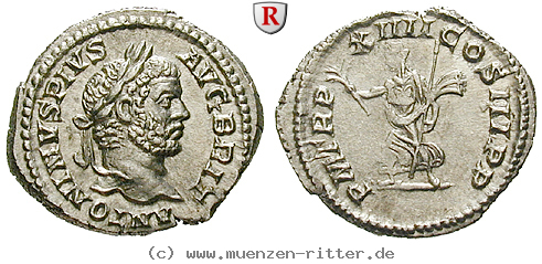 Klicken Sie auf das Bild um es auf Ihrem Rechner zu speichern caracalla-denar/44953.jpg