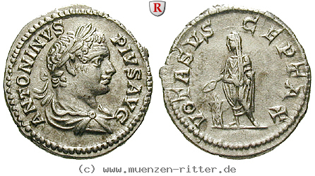 Klicken Sie auf das Bild um es auf Ihrem Rechner zu speichern caracalla-denar/54036.jpg
