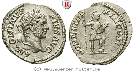 Klicken Sie auf das Bild um es auf Ihrem Rechner zu speichern caracalla-denar/54047.jpg