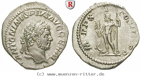 Klicken Sie auf das Bild um es auf Ihrem Rechner zu speichern caracalla-denar/54876.jpg