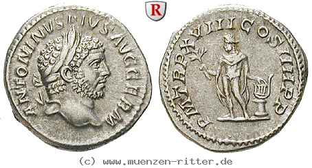 Klicken Sie auf das Bild um es auf Ihrem Rechner zu speichern caracalla-denar/77885.jpg