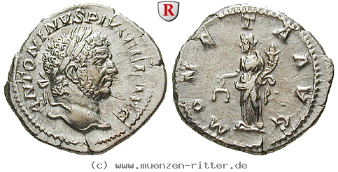 Klicken Sie auf das Bild um es auf Ihrem Rechner zu speichern caracalla-denar/83887.jpg