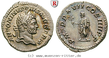 Klicken Sie auf das Bild um es auf Ihrem Rechner zu speichern caracalla-denar/89278.jpg