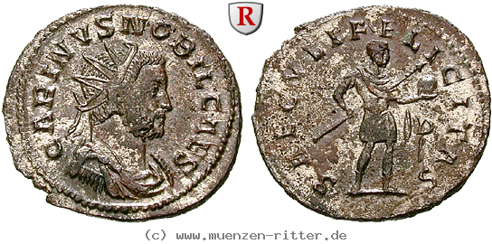 Klicken Sie auf das Bild um es auf Ihrem Rechner zu speichern carinus-caesar-antoninian/12317.jpg