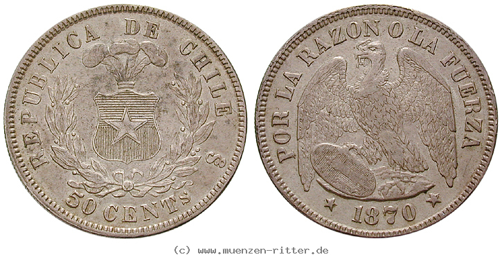 Klicken Sie auf das Bild um es auf Ihrem Rechner zu speichern chile-republik-50-centavos/13493.jpg