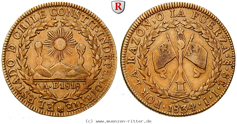 Klicken Sie auf das Bild um es auf Ihrem Rechner zu speichern chile-republik-8-escudos/43440.jpg