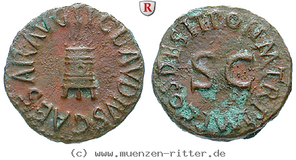Klicken Sie auf das Bild um es auf Ihrem Rechner zu speichern claudius-i-quadrans/66134.jpg