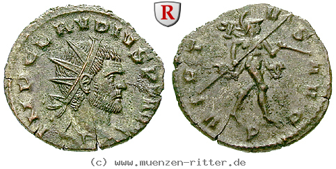 Klicken Sie auf das Bild um es auf Ihrem Rechner zu speichern claudius-ii-gothicus-antoninian/21707.jpg