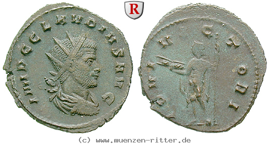 Klicken Sie auf das Bild um es auf Ihrem Rechner zu speichern claudius-ii-gothicus-antoninian/33397.jpg