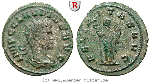 Klicken Sie auf das Bild um es auf Ihrem Rechner zu speichern claudius-ii-gothicus-antoninian/39710.jpg