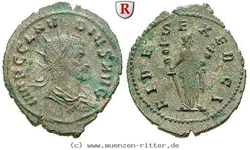 Klicken Sie auf das Bild um es auf Ihrem Rechner zu speichern claudius-ii-gothicus-antoninian/39719.jpg
