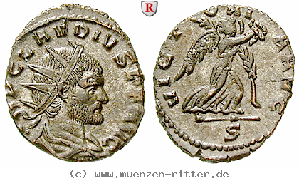 Klicken Sie auf das Bild um es auf Ihrem Rechner zu speichern claudius-ii-gothicus-antoninian/55067.jpg