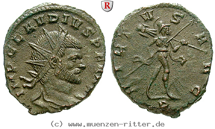 Klicken Sie auf das Bild um es auf Ihrem Rechner zu speichern claudius-ii-gothicus-antoninian/96056.jpg
