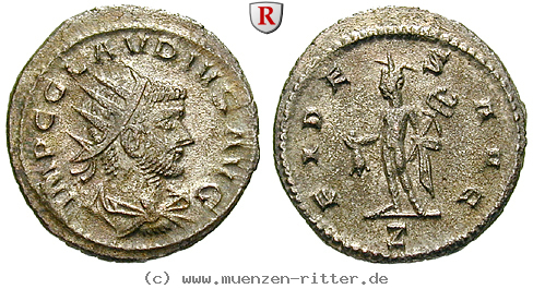 Klicken Sie auf das Bild um es auf Ihrem Rechner zu speichern claudius-ii-gothicus-antoninian/98674.jpg