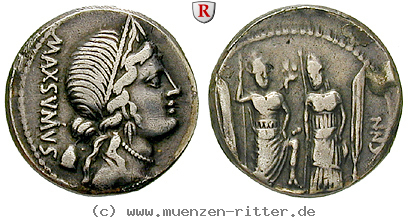 Klicken Sie auf das Bild um es auf Ihrem Rechner zu speichern cn-egnatius-maxsumus-denar/45104.jpg