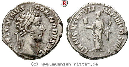 Klicken Sie auf das Bild um es auf Ihrem Rechner zu speichern commodus-denar/14971.jpg