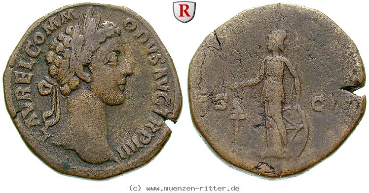 Klicken Sie auf das Bild um es auf Ihrem Rechner zu speichern commodus-sesterz/85851.jpg