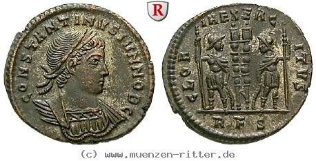 Klicken Sie auf das Bild um es auf Ihrem Rechner zu speichern constantinus-ii--caesar-follis/102261.jpg