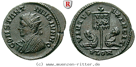 Klicken Sie auf das Bild um es auf Ihrem Rechner zu speichern constantinus-ii--caesar-follis/102416.jpg