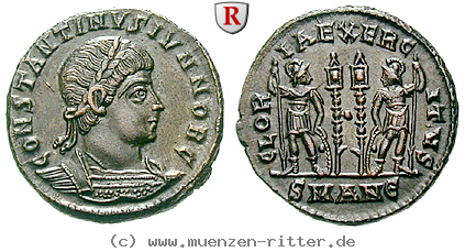 Klicken Sie auf das Bild um es auf Ihrem Rechner zu speichern constantinus-ii--caesar-follis/32494.jpg