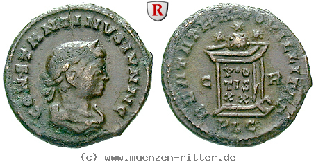 Klicken Sie auf das Bild um es auf Ihrem Rechner zu speichern constantinus-ii--caesar-follis/47897.jpg