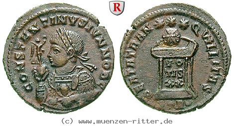 Klicken Sie auf das Bild um es auf Ihrem Rechner zu speichern constantinus-ii--caesar-follis/49247.jpg