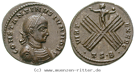 Klicken Sie auf das Bild um es auf Ihrem Rechner zu speichern constantinus-ii--caesar-follis/49637.jpg