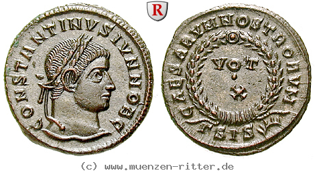 Klicken Sie auf das Bild um es auf Ihrem Rechner zu speichern constantinus-ii--caesar-follis/54192.jpg