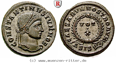 Klicken Sie auf das Bild um es auf Ihrem Rechner zu speichern constantinus-ii--caesar-follis/55040.jpg