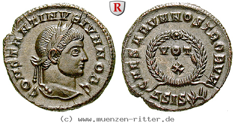 Klicken Sie auf das Bild um es auf Ihrem Rechner zu speichern constantinus-ii--caesar-follis/55907.jpg