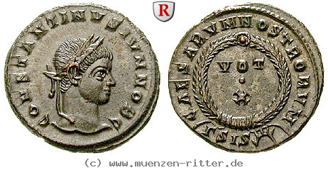 Klicken Sie auf das Bild um es auf Ihrem Rechner zu speichern constantinus-ii--caesar-follis/57619.jpg