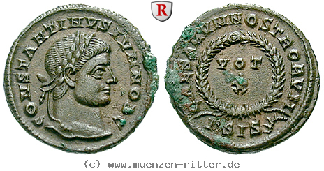 Klicken Sie auf das Bild um es auf Ihrem Rechner zu speichern constantinus-ii--caesar-follis/67471.jpg