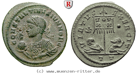 Klicken Sie auf das Bild um es auf Ihrem Rechner zu speichern constantinus-ii--caesar-follis/67487.jpg