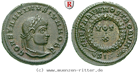 Klicken Sie auf das Bild um es auf Ihrem Rechner zu speichern constantinus-ii--caesar-follis/78611.jpg