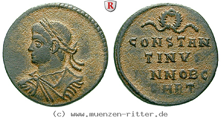 Klicken Sie auf das Bild um es auf Ihrem Rechner zu speichern constantinus-ii--caesar-follis/86370.jpg