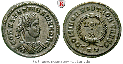 Klicken Sie auf das Bild um es auf Ihrem Rechner zu speichern constantinus-ii--caesar-follis/89899.jpg
