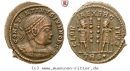 Klicken Sie auf das Bild um es auf Ihrem Rechner zu speichern constantinus-ii--caesar-follis/95755.jpg