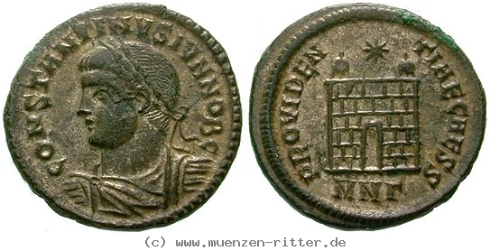 Klicken Sie auf das Bild um es auf Ihrem Rechner zu speichern constantinus-ii--caesar-follis/erom3257.jpg